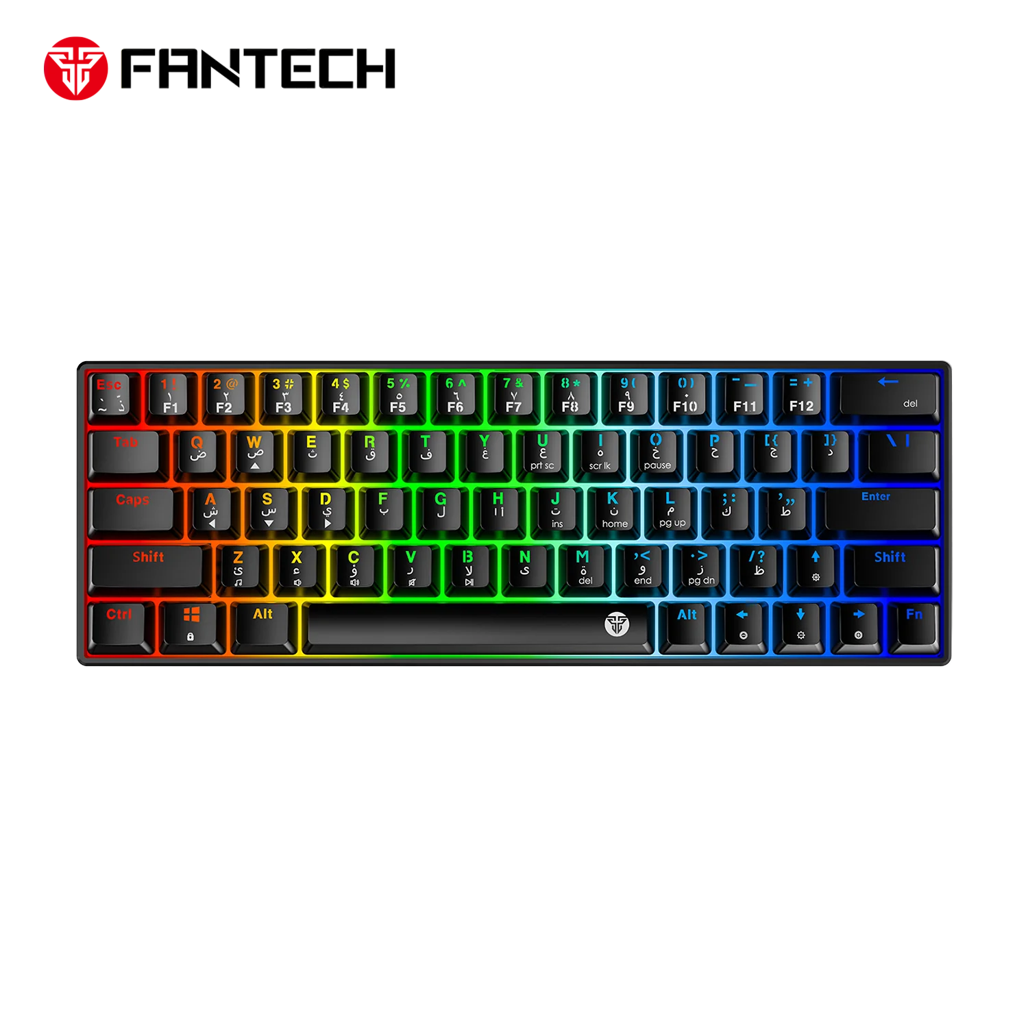 Fantech Atom63 MK859c Mechanical Gaming Keyboard & Mouse Arabic/English Fantech Atom63 MK859c Mechanical Gaming Keyboard & Mouse Arabic/English